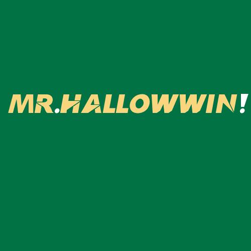 Logo da MR.HALLOWWIN!