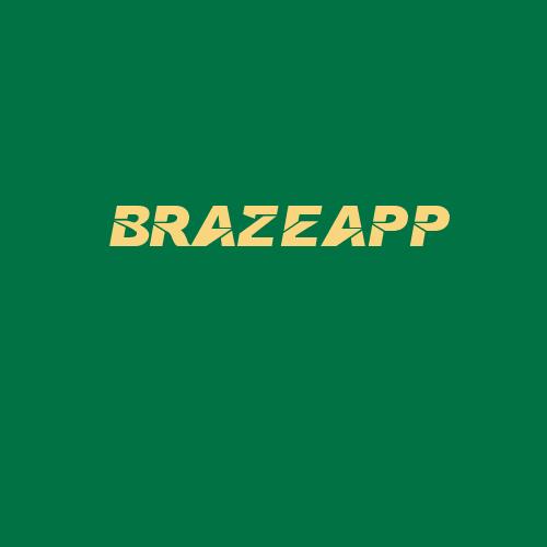 Logo da BRAZEAPP